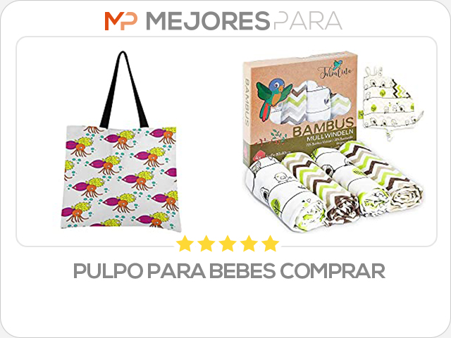 pulpo para bebes comprar