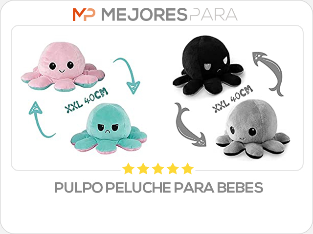 pulpo peluche para bebes