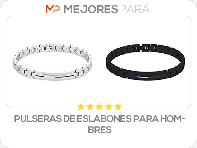 pulseras de eslabones para hombres