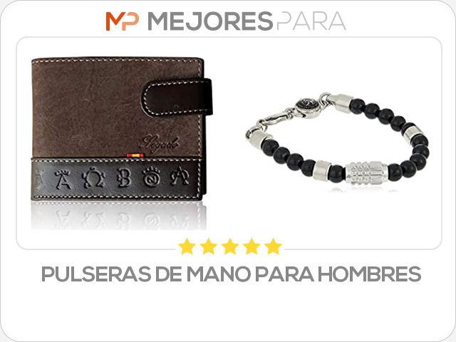 pulseras de mano para hombres