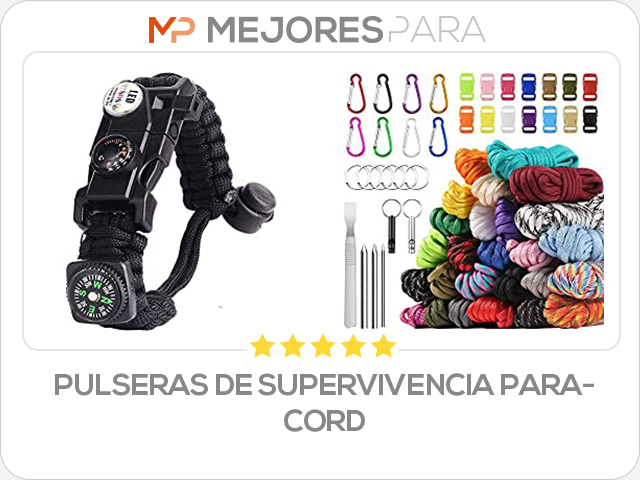 pulseras de supervivencia paracord