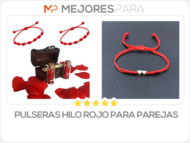 pulseras hilo rojo para parejas