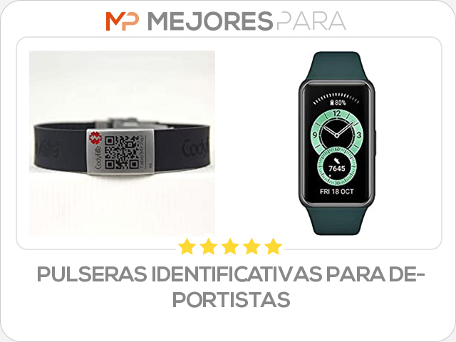 pulseras identificativas para deportistas