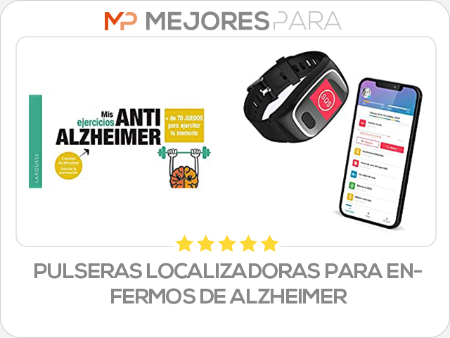 pulseras localizadoras para enfermos de alzheimer