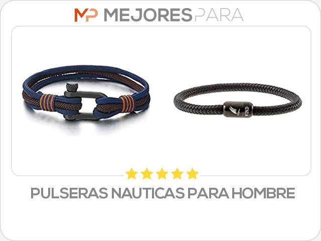 pulseras nauticas para hombre