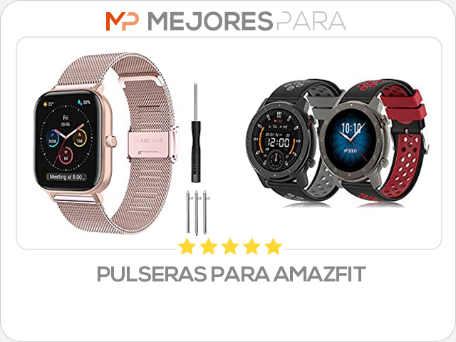 pulseras para amazfit