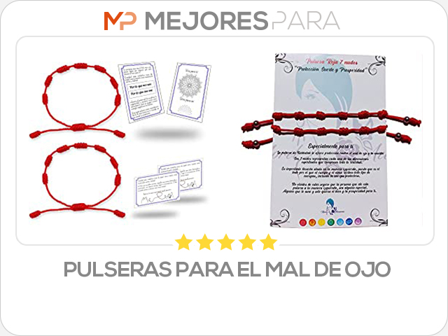 pulseras para el mal de ojo