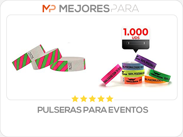 pulseras para eventos