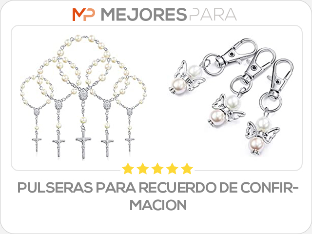 pulseras para recuerdo de confirmacion