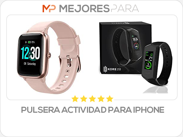 pulsera actividad para iphone