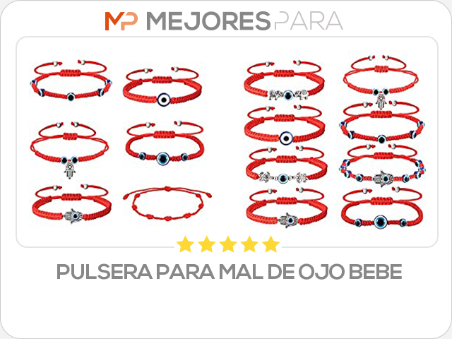 pulsera para mal de ojo bebe