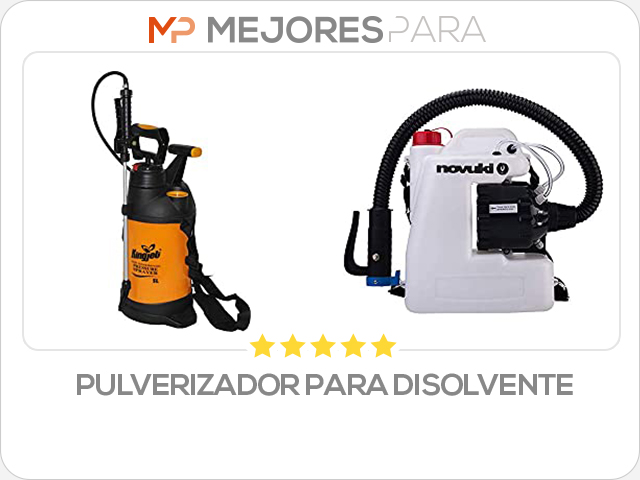 pulverizador para disolvente