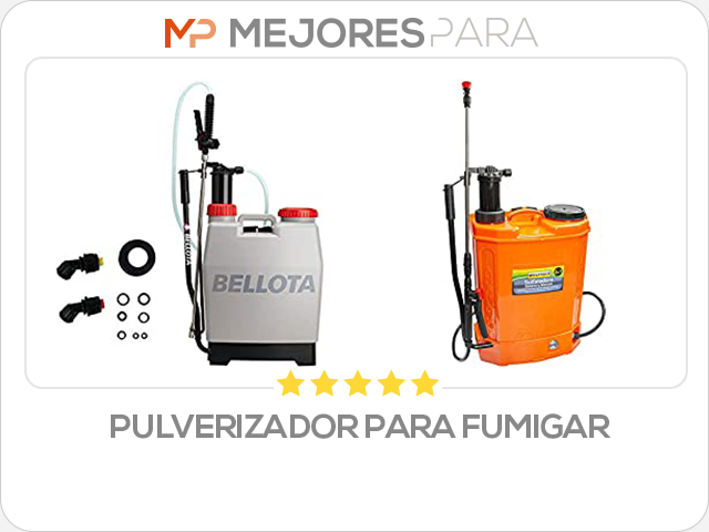 pulverizador para fumigar