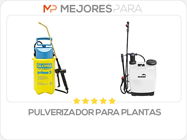 pulverizador para plantas