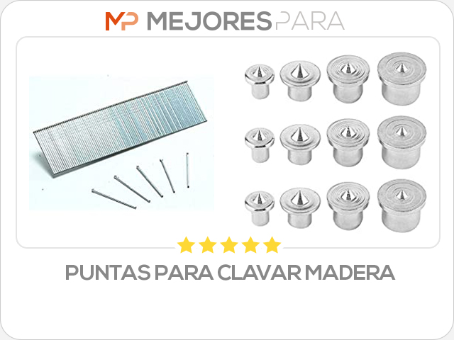 puntas para clavar madera