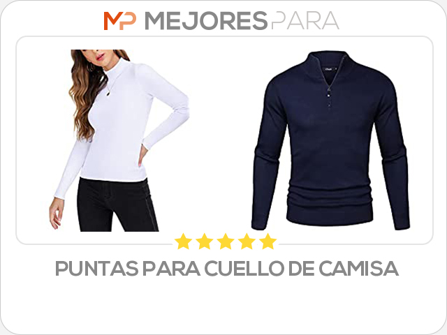 puntas para cuello de camisa