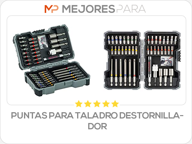 puntas para taladro destornillador