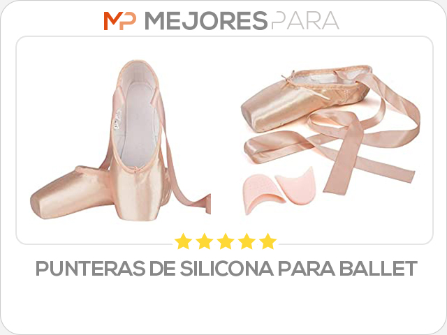 punteras de silicona para ballet