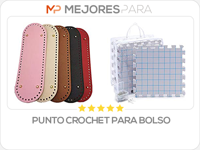 punto crochet para bolso