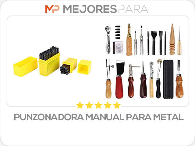 punzonadora manual para metal