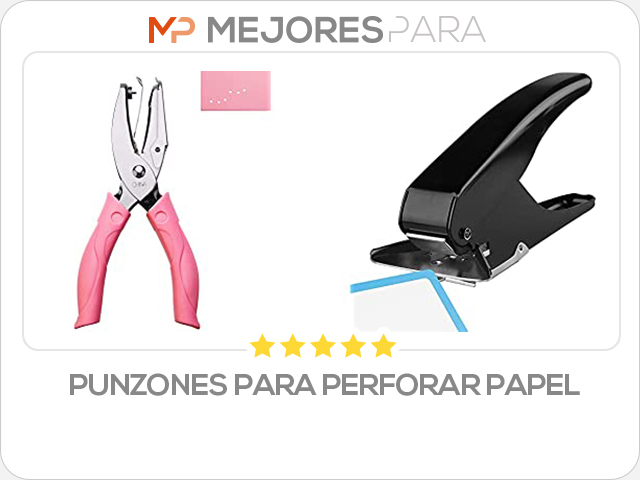 punzones para perforar papel