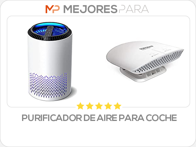 purificador de aire para coche