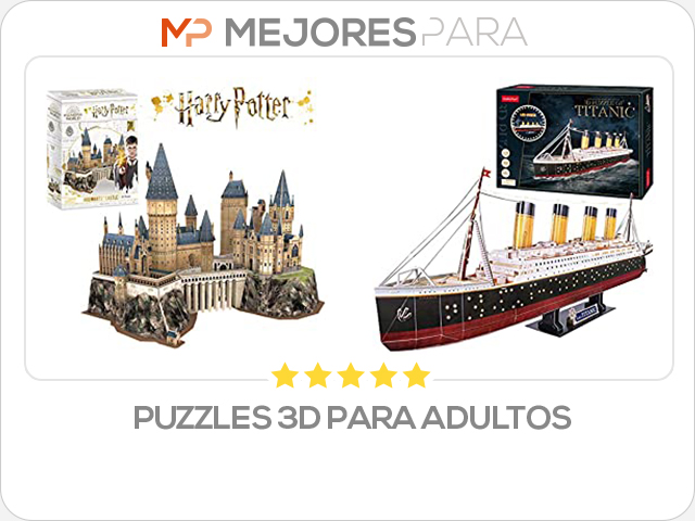 puzzles 3d para adultos