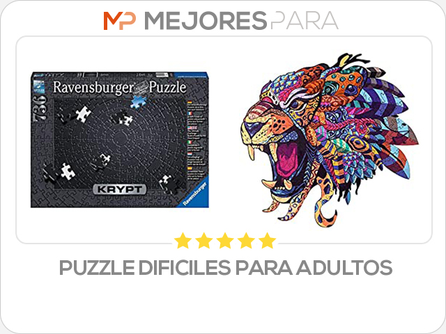 puzzle dificiles para adultos