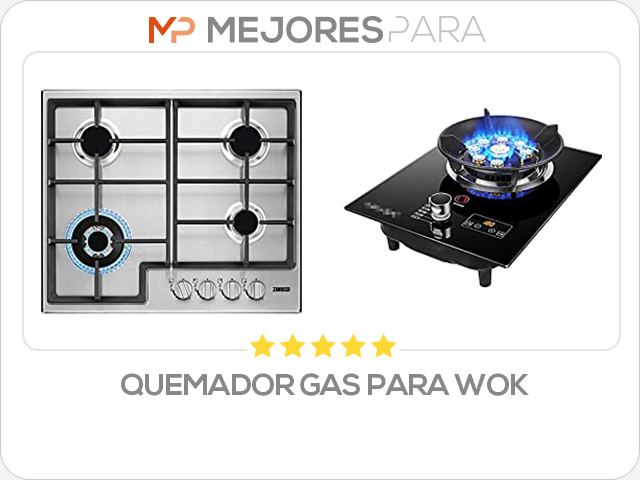 quemador gas para wok