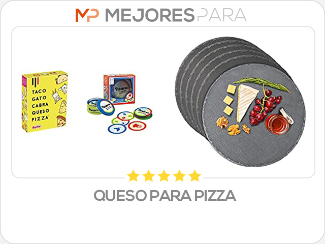 queso para pizza