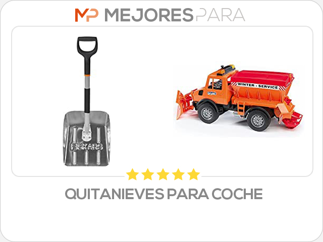 quitanieves para coche