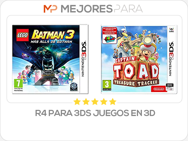 r4 para 3ds juegos en 3d