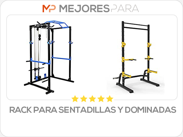 rack para sentadillas y dominadas