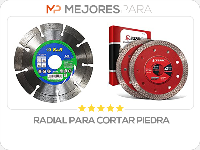 radial para cortar piedra