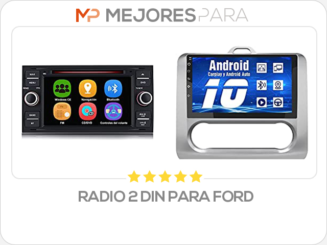 radio 2 din para ford