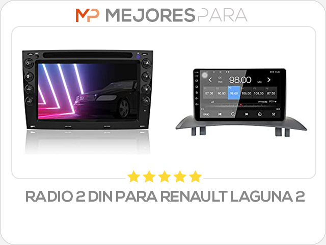 radio 2 din para renault laguna 2