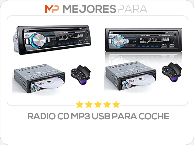 radio cd mp3 usb para coche