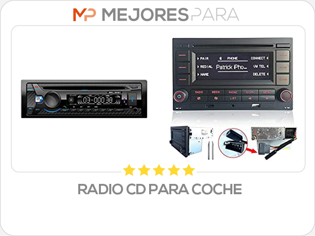 radio cd para coche