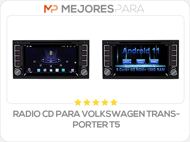 radio cd para volkswagen transporter t5