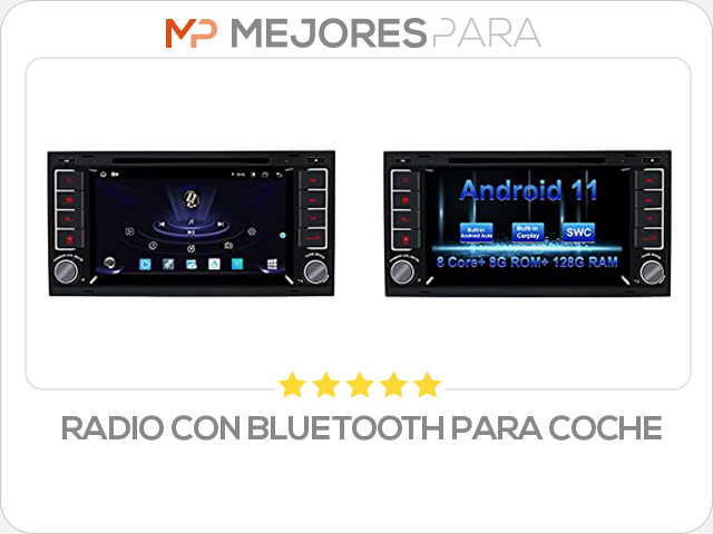 radio con bluetooth para coche