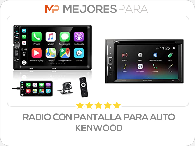 radio con pantalla para auto kenwood