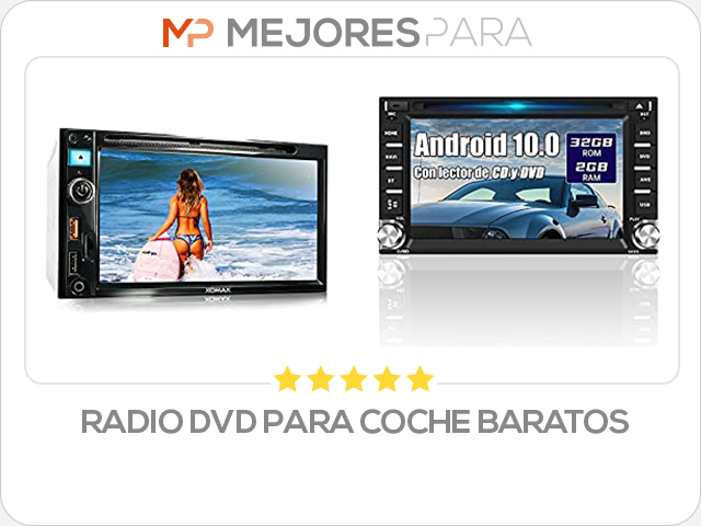 radio dvd para coche baratos