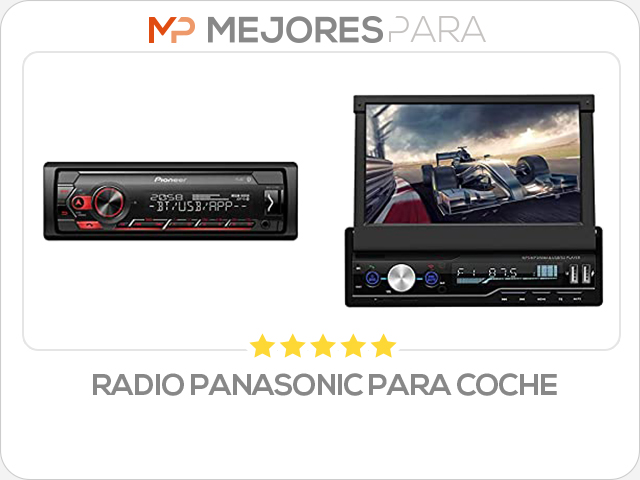 radio panasonic para coche