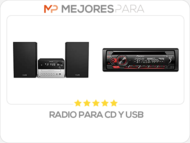 radio para cd y usb