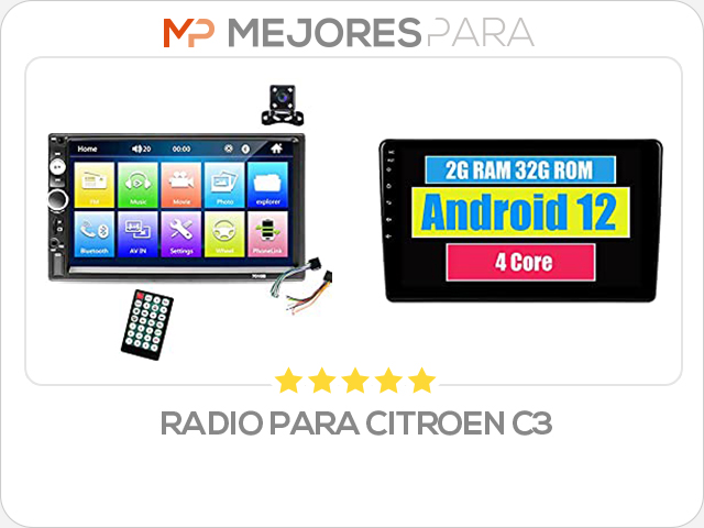 radio para citroen c3