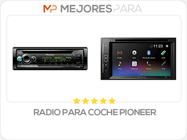 radio para coche pioneer