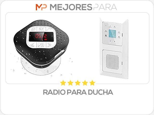 radio para ducha