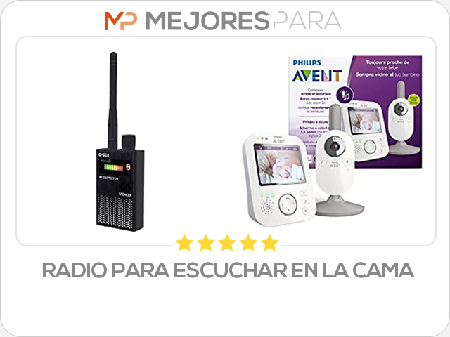 radio para escuchar en la cama