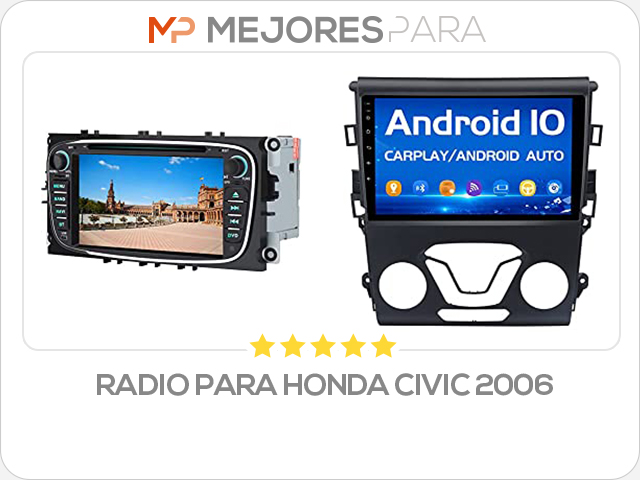 radio para honda civic 2006