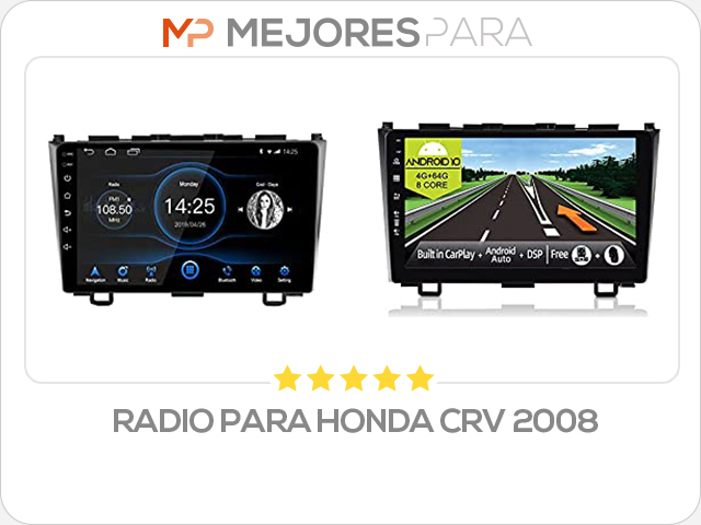 radio para honda crv 2008